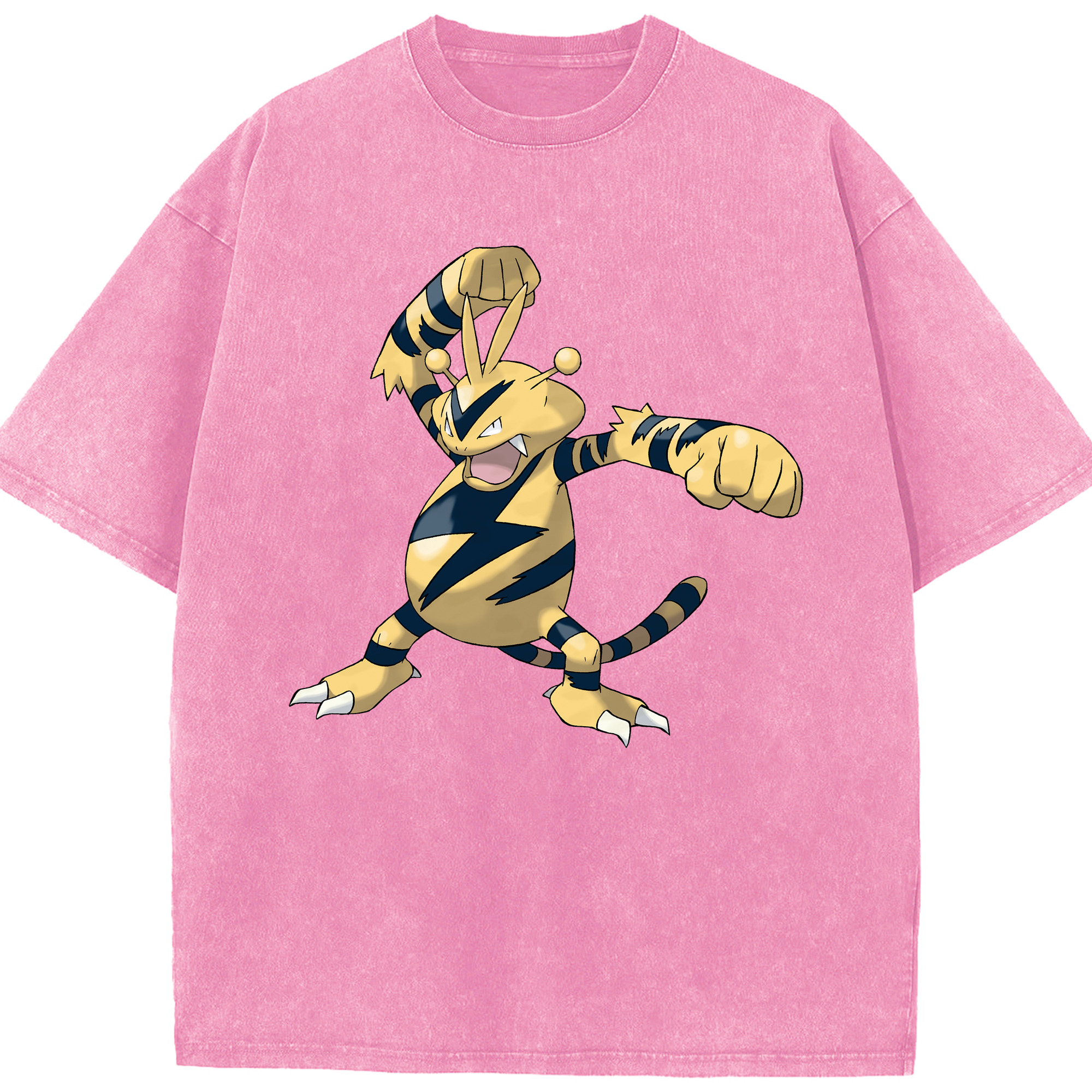（画像用） ポケットモンスター Pokémon 綿100% ヴィンテージ風 半袖Tシャツ（フロントプリント）